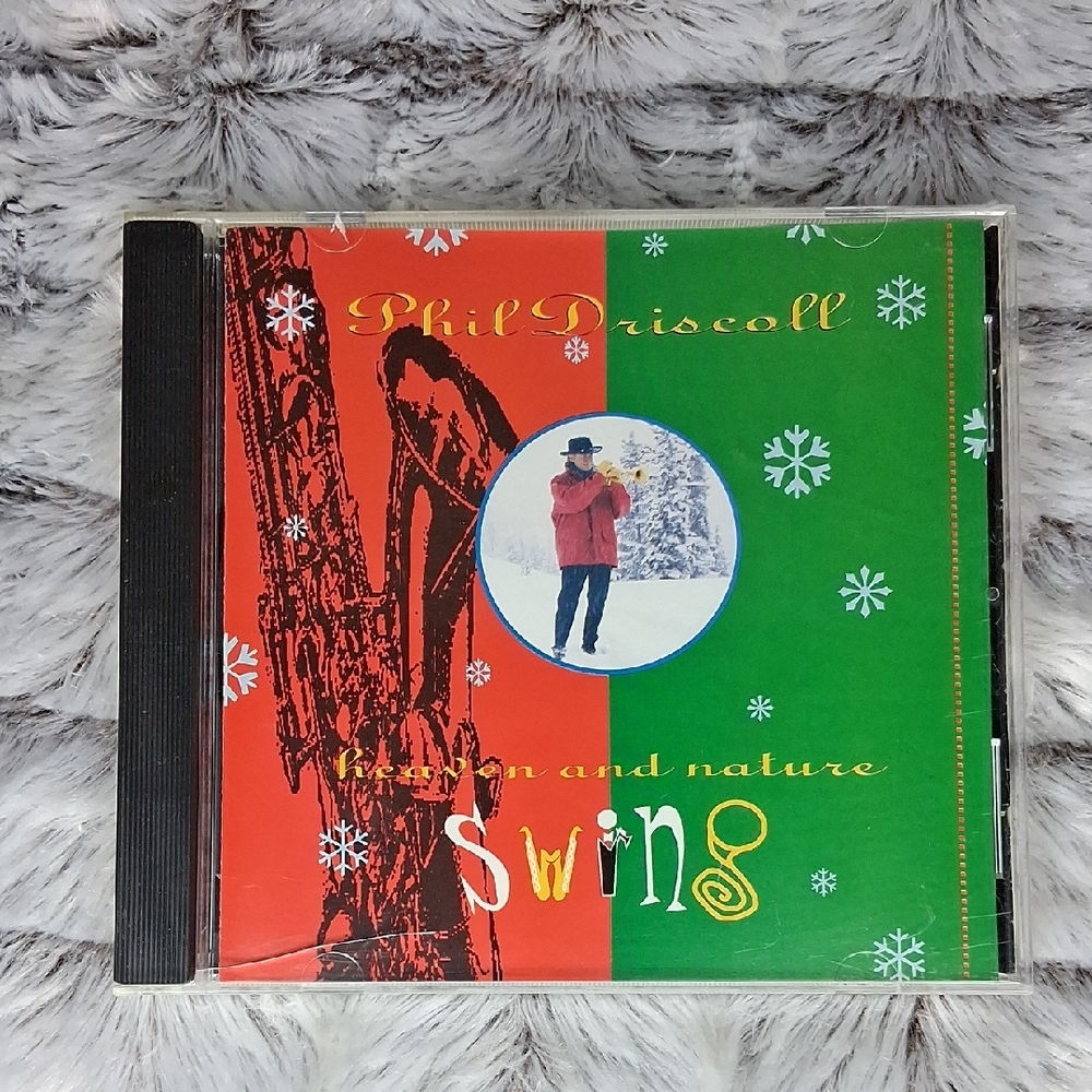 Vintage 1993 Phil Driscoll 'Heaven And Nature Swing' CD WORD